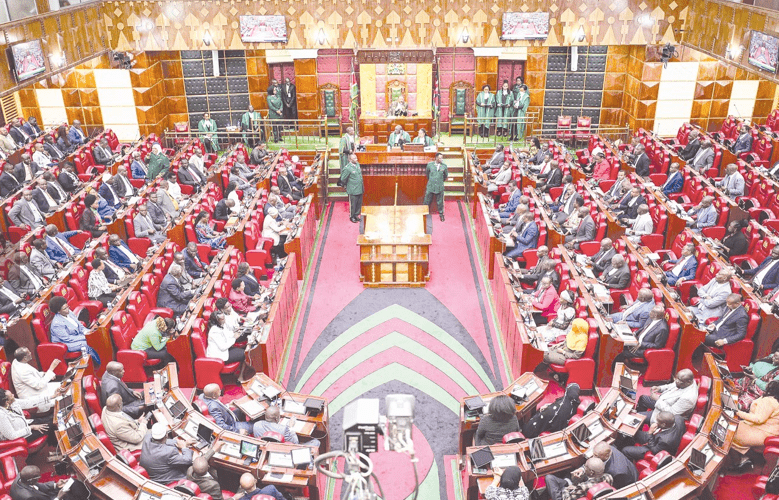 Members of the Parliament during a House session on June 6, 2024. PHOTO/Kenna Claude.