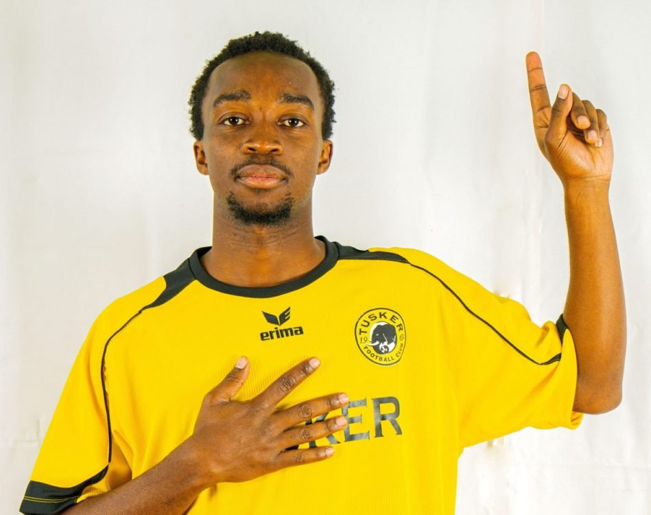Tusker complete signing of Eric Naaman Balecho.