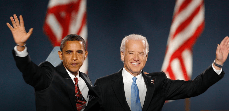 Barack Obama and Joe Biden in a past event. PHOTO/Reuters