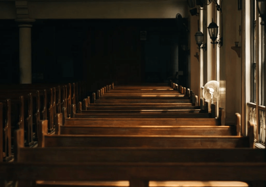 A picture showing the inside of a church. Image used for illustration purposes. PHOTO/Pexels