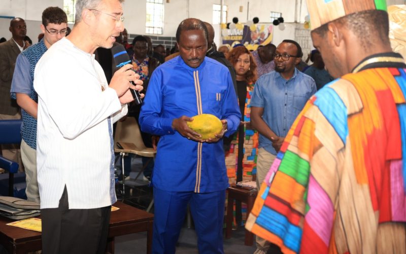 Wiper Democratic Movement party leader Kalonzo Musyoka at Gospel Tabernacle Church, South B, Nairobi. PHOTO/@skmusyoka/X