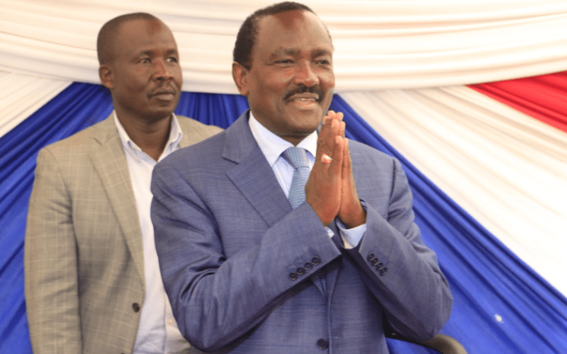 Wiper Party leader Kalonzo Musyoka. PHOTO/@skmusyoka/X