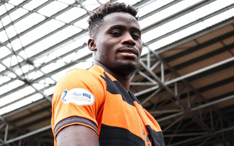 New Dundee United midfielder Richard Odada. PHOTO/Dundee United