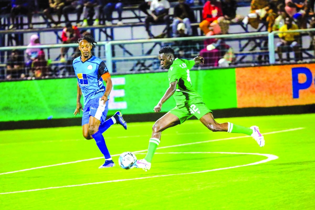 Action-packed moment during the Gor Mahia vs. ASAS match at Azam Complex, Tanzania, on Saturday.PHOTO/FKF