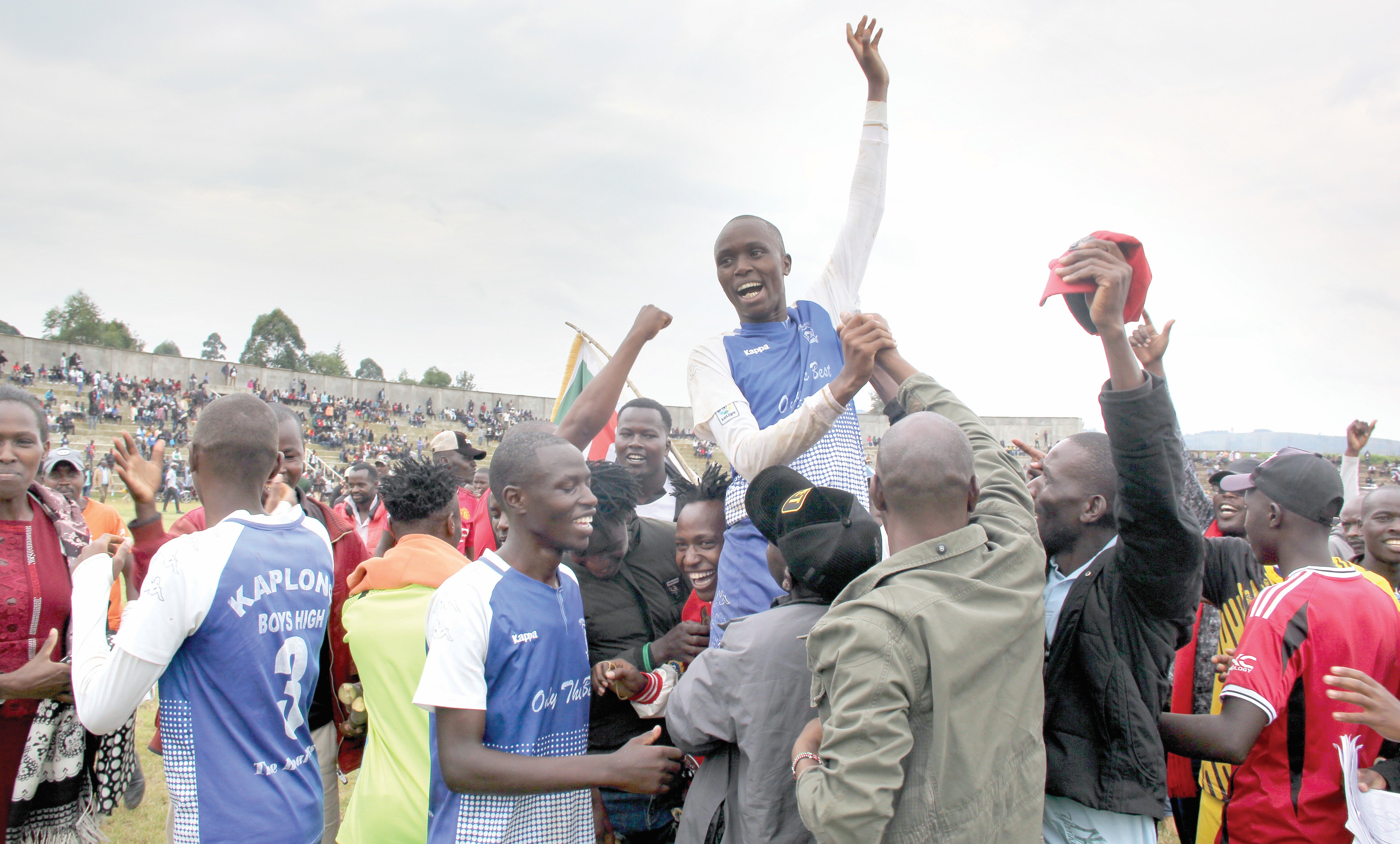 Kaplong Boys seize Rift Valley football title amid fan fury, game disruption