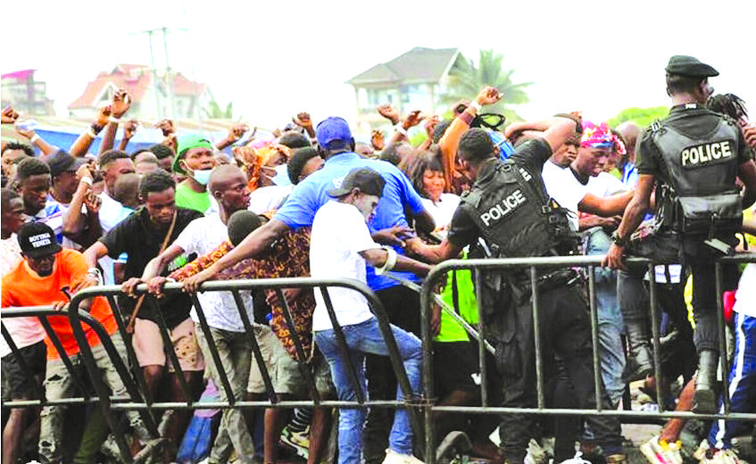Nine die in DR Congo gospel concert chaos
