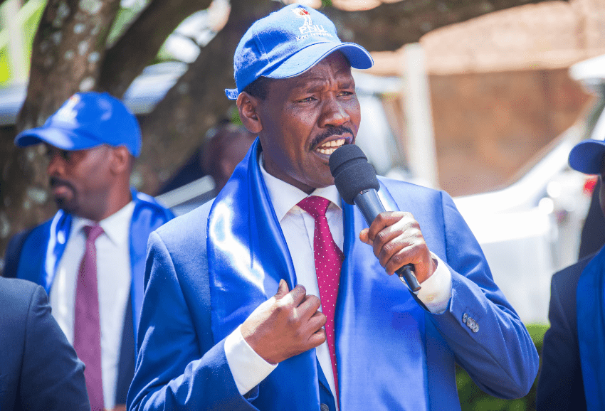 Party of National Unity (PNU) leader Peter Munya. PHOTO/@RailaOdinga/X