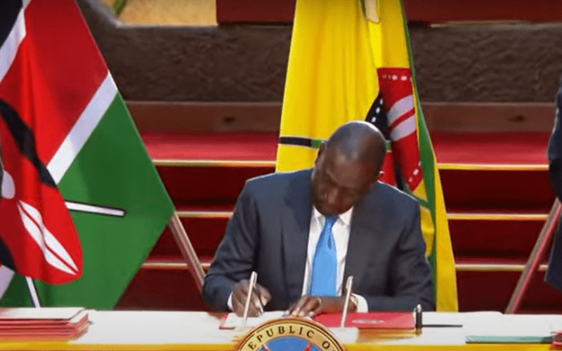 President William Ruto signs IEBC Bill into law