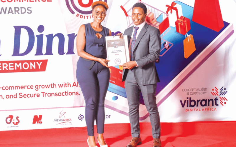 Twiva scoops two prizes at Kenya e-Commerce awards. PHOTO/Print