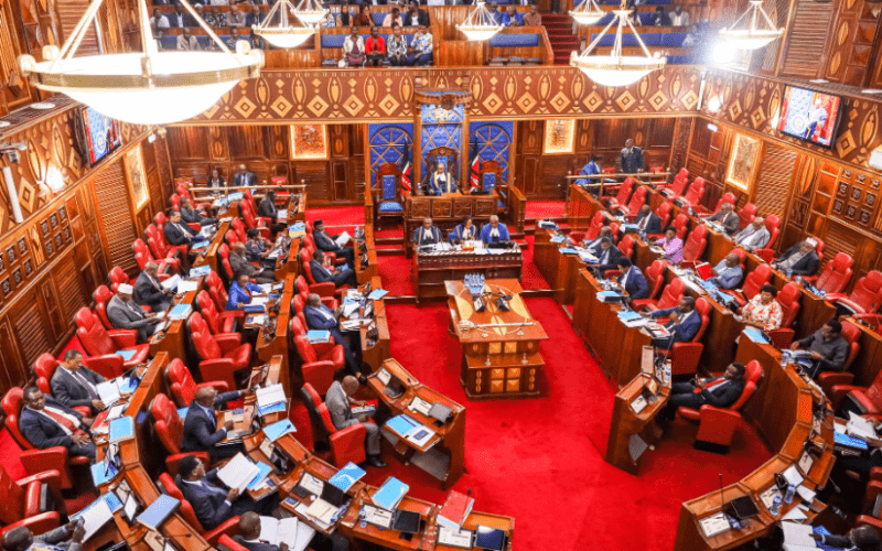 Senate in a session on Wednesday, July 24, 2024. PHOTO/https://www.facebook.com/ParliamentKE/Facebook