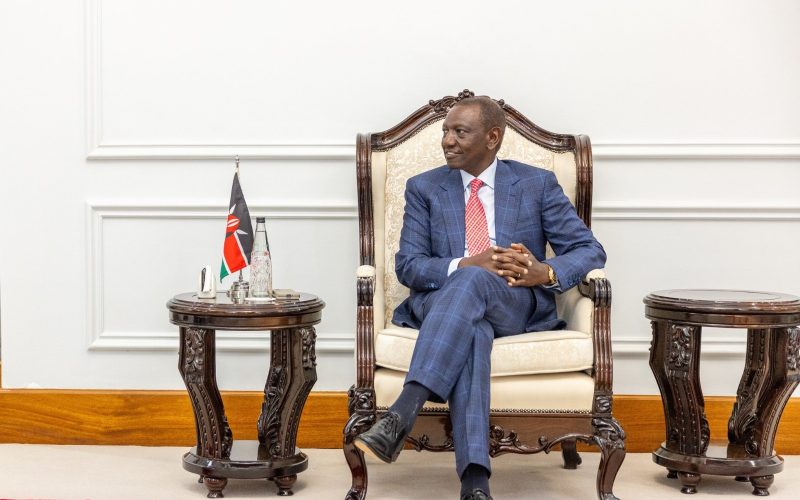 President William Ruto during a meeting with diplomats at State House, Nairobi on July 16, 2024. PHOTO/@WilliamsRuto/X