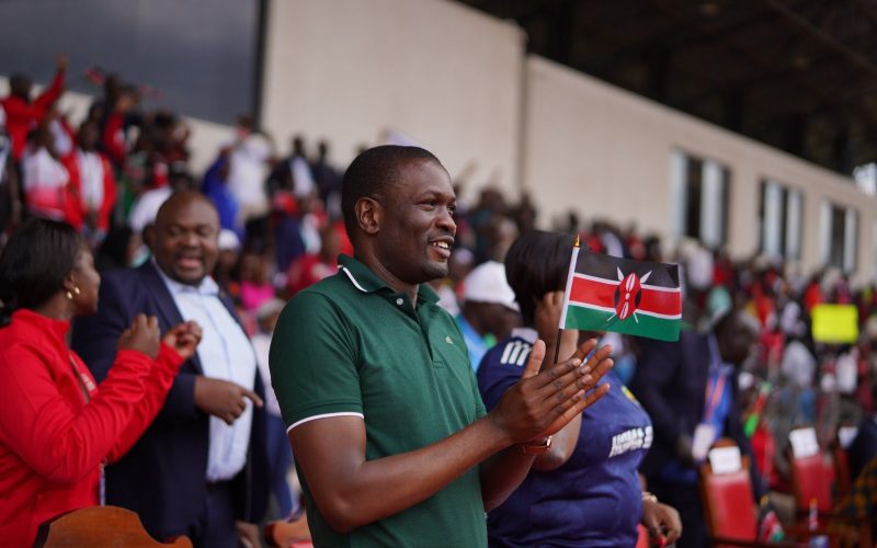 ODM Secretary General Edwin Sifuna at Nyayo Stadium on June 16, 2024. PHOTO/@edwinsifuna/X