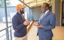 Outgoing ODM Deputy Party leaders Ali Hassan Joho and Wycliffe Oparanya meeting on Wednesday, July 31, 2024. PHOTO/@TheODMparty/X
