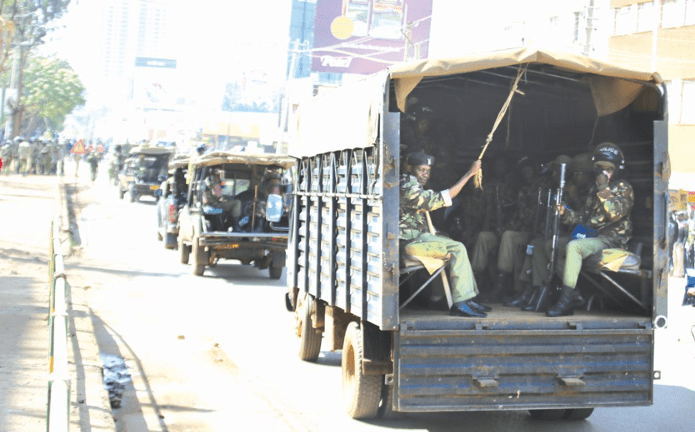 Eldoret town streets. PHOTO/WINSTONE CHISEREMI