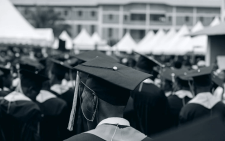 A student during a graduation. PHOTO/Pexels