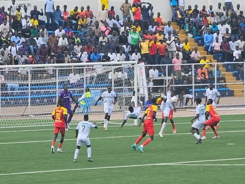 Gor Mahia in a CAF CL action against El Merreikh Bentiu FC. PHOTO/https://web.facebook.com/GorMahiafcofficial