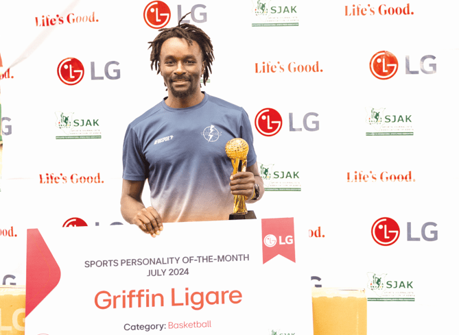 Griffin Ligare is the LG/SJAK Sports Personality of the Month (SPOM) for July 2024. PHOTO/SJAK