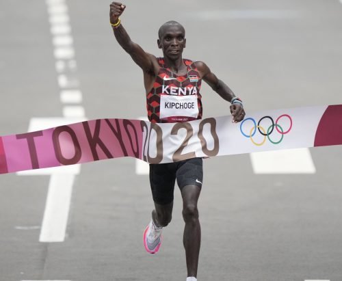 Eliud Kipchoge. PHOTO/@NNRunningTeam/X