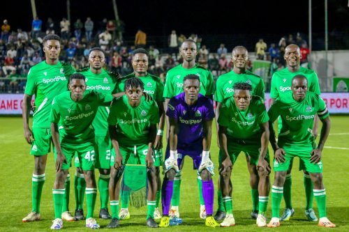 Gor Mahia FC in a team photo. PHOTO/@gormahiafcke/X