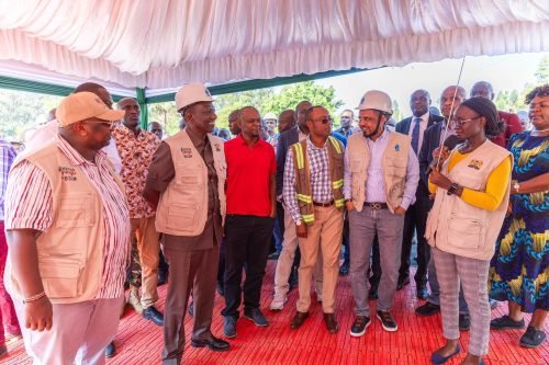 President William Ruto in Ogembo, Kisii County. PHOTO//@WilliamsRuto/X