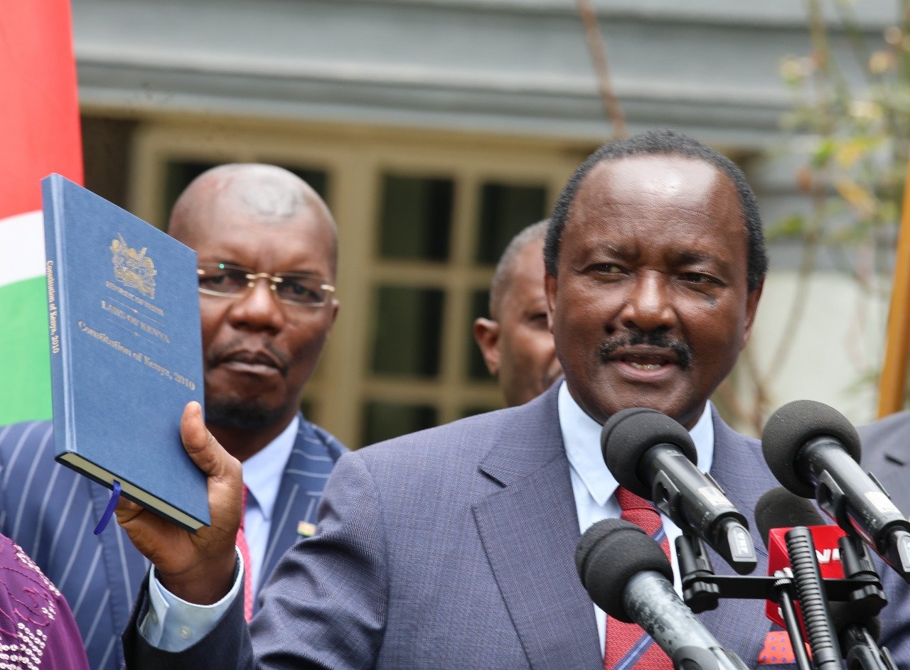 Wiper Democratic Movement party leader Kalonzo Musyoka. PHOTO/@skmusyoka/X