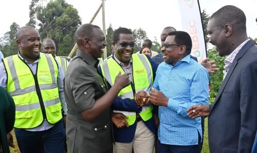 President William Ruto in Nandi County. PHOTO/@WilliamsRuto/X