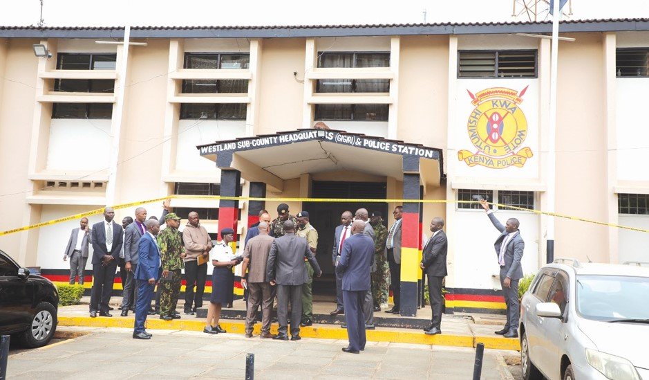 Gigiri Police Station. PHOTO/Print