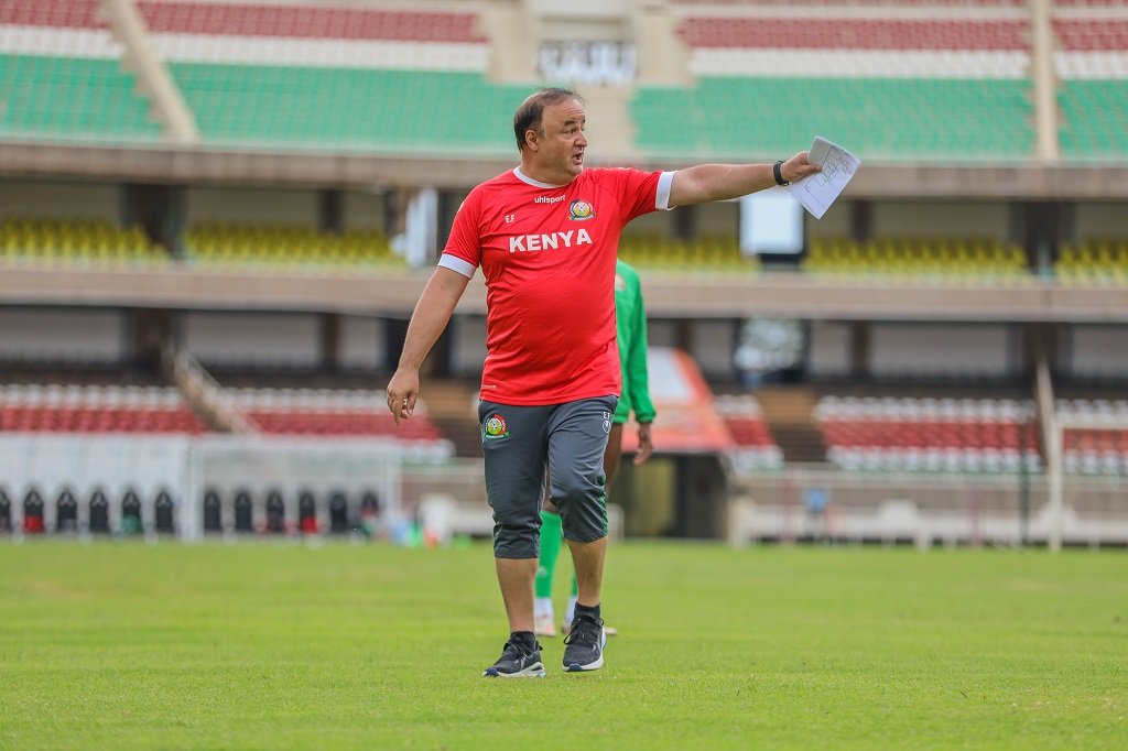 Harambee Stars coach Engin Firat