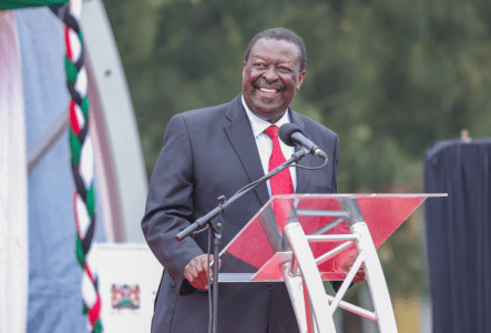 Prime Cabinet Secretary Musalia Mudavadi at a past event. PHOTO/@MusaliaMudavadi/X