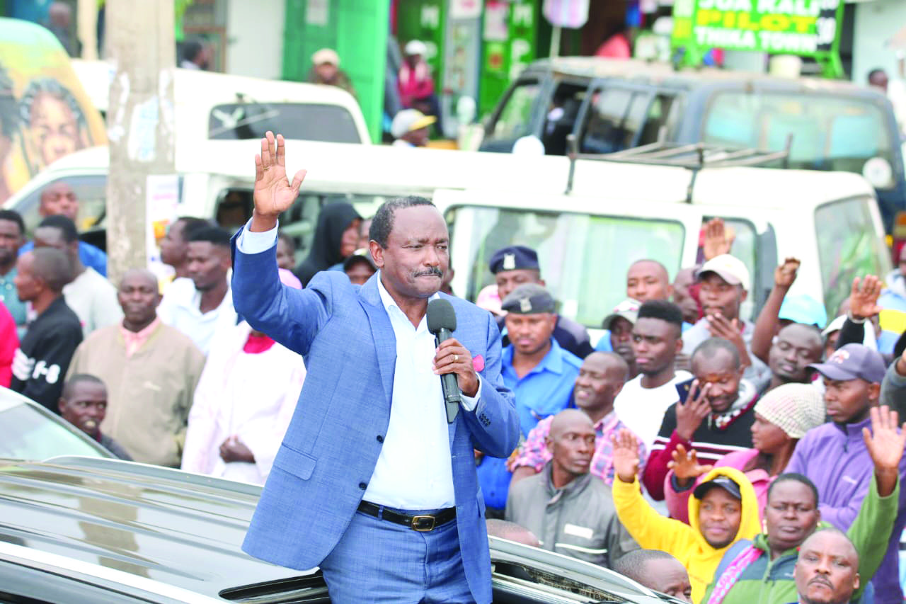 Kalonzo challenges Raila to declare who he is working for