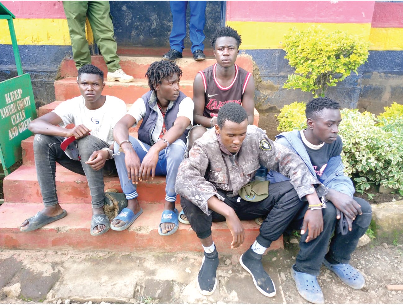 Nakuru police arrest suspected criminals fanning crime wave in town