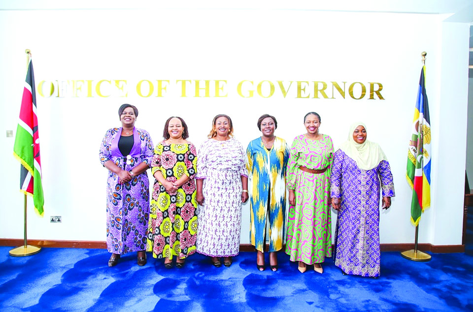 The female governors during the G7 Initiative that brings together seven female governors in Machakos County for two days in their first leg of tours across their jurisdictions. The grand finale at the Kenyatta Stadium in Machakos on Friday attracted over 10,000 female aspiring leaders. PHOTOThe female governors during the G7 Initiative that brings together seven female governors in Machakos County for two days in their first leg of tours across their jurisdictions. The grand finale at the Kenyatta Stadium in Machakos on Friday attracted over 10,000 female aspiring leaders. PHOTO/GastoneValusi