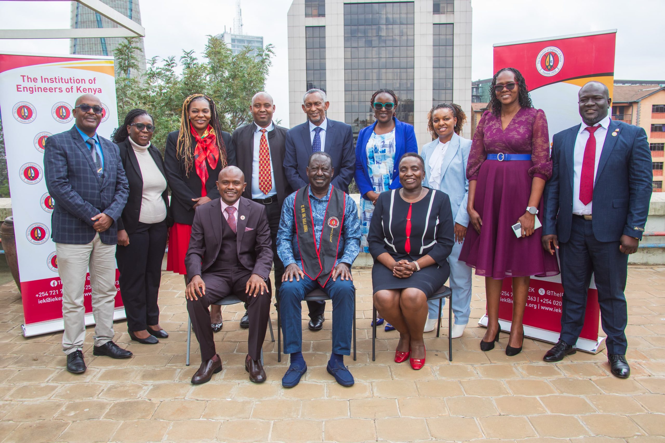 Kenyan engineers meet Raila, endorse his AUC bid