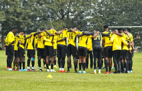 Tusker FC train Kampala, Uganda, ahead of pre-season matches. PHOTO/ @tusker_fc/X