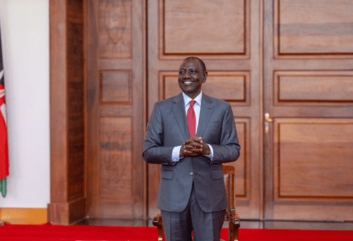 President William Ruto. PHOTO/@WilliamsRuto/X