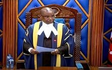 Senate Speaker Amason Kingi speaking on Wednesday August 7, 2024. PHOTO/@Senate_KE/X