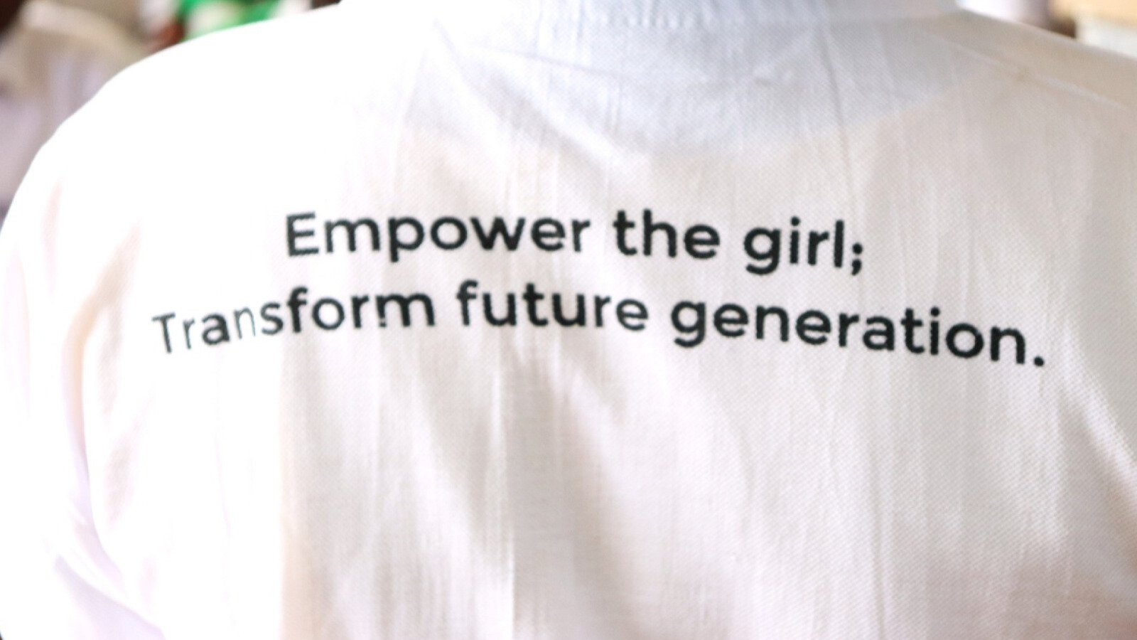 Image representation of empowering girl child. PHOTO/@fawekenya /X