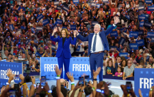 Tim Walz and Kamala Harris