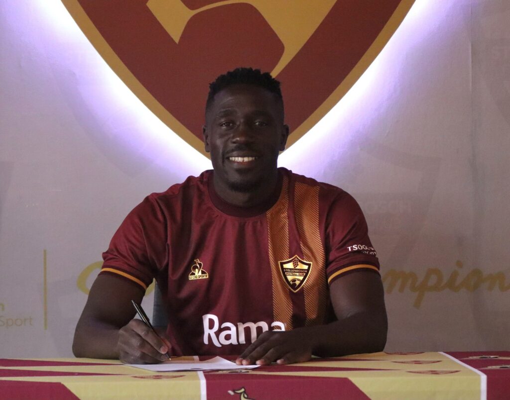 Harambee Stars defender Mandela signs for PSL side Stellenbosch FC