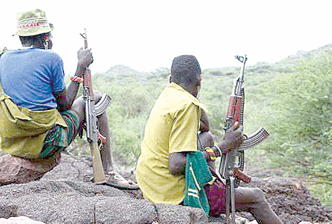 Bandits hold forte in a North Rift region. PHOTO/Print