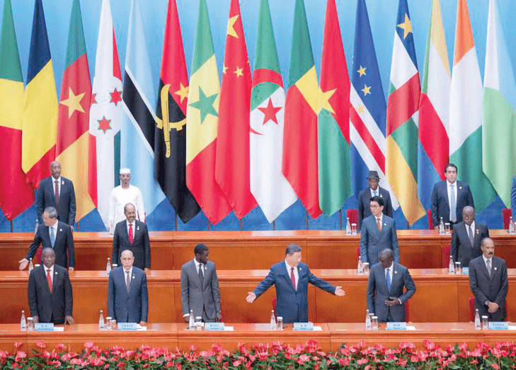 Chinese President Xi Jinping attends the opening ceremony of the 2024 Summit of the Forum on China-Africa Cooperation in Beijing, yesterday. He delivered the keynote speech at the Great Hall of the People.PHOTO/ XINHUA