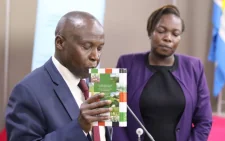 A member of the National Working Committee on Review of the New University Education Funding Model takes oath. PHOTO/@Kenyajudiciary/X