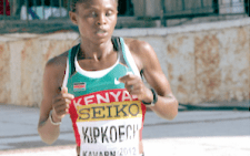 Paskalia Chepkorir Kipkoech a 2012 IAAF World Half Marathon Championships athlete. PHOTO/Print