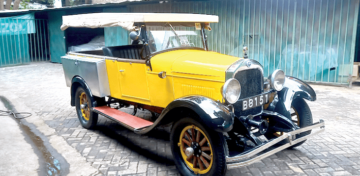 1928 Durant box body vehicle entered by Sachit Shah. PHOTO/ Philip Kamakya