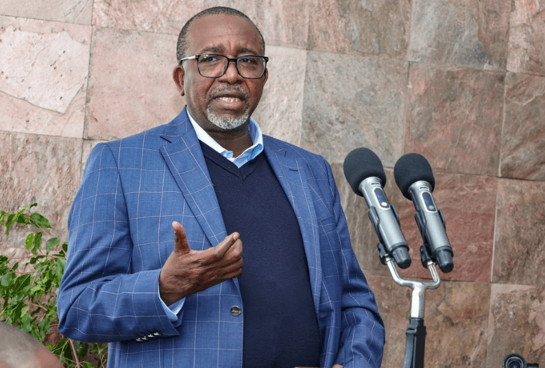 Former Agriculture CS Mithika Linturi