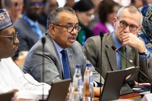 Director-General of the World Health Organization Tedros Adhanom Ghebreyesus. PHOTO/@DrTedros/X