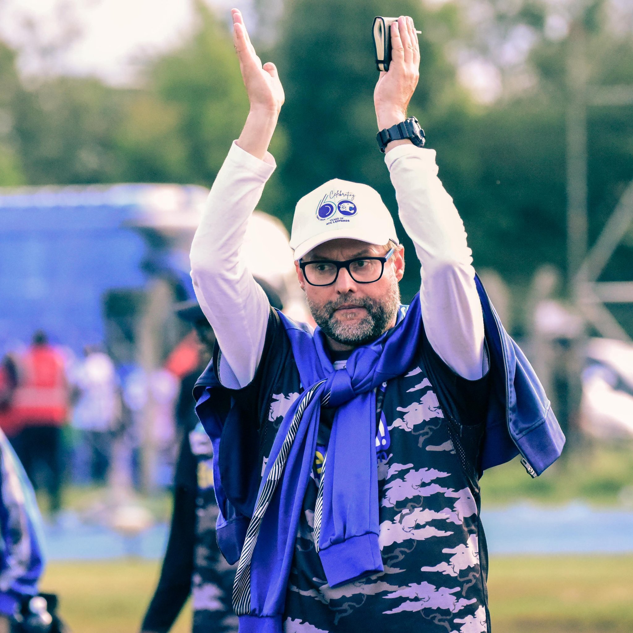 AFC Leopards coach Tomas Trucha. PHOTO/@AFCLeopards/X