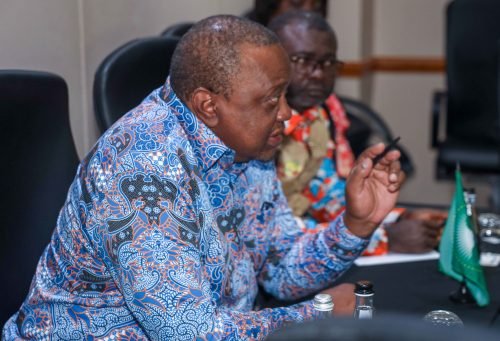 Former President Uhuru Kenyatta. PHOTO/@4thPresidentKE/X
