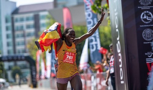 Ugandan athlete Rebecca Cheptegei. PHOTO/@UgaAthletics2/X