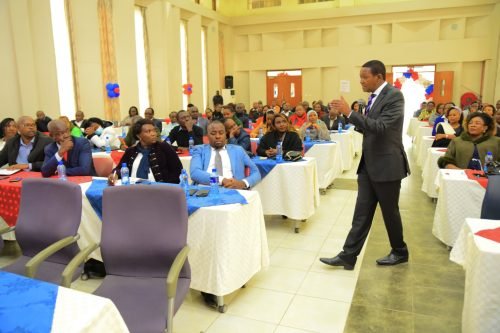 Labour and Social Protection Cabinet Secretary Alfred Mutua in consultative meeting with NITA. PHOTO/@DrAlfredMutua/X